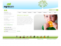 Website Agrocom - Home