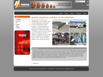 Website Makios Logistics - Home